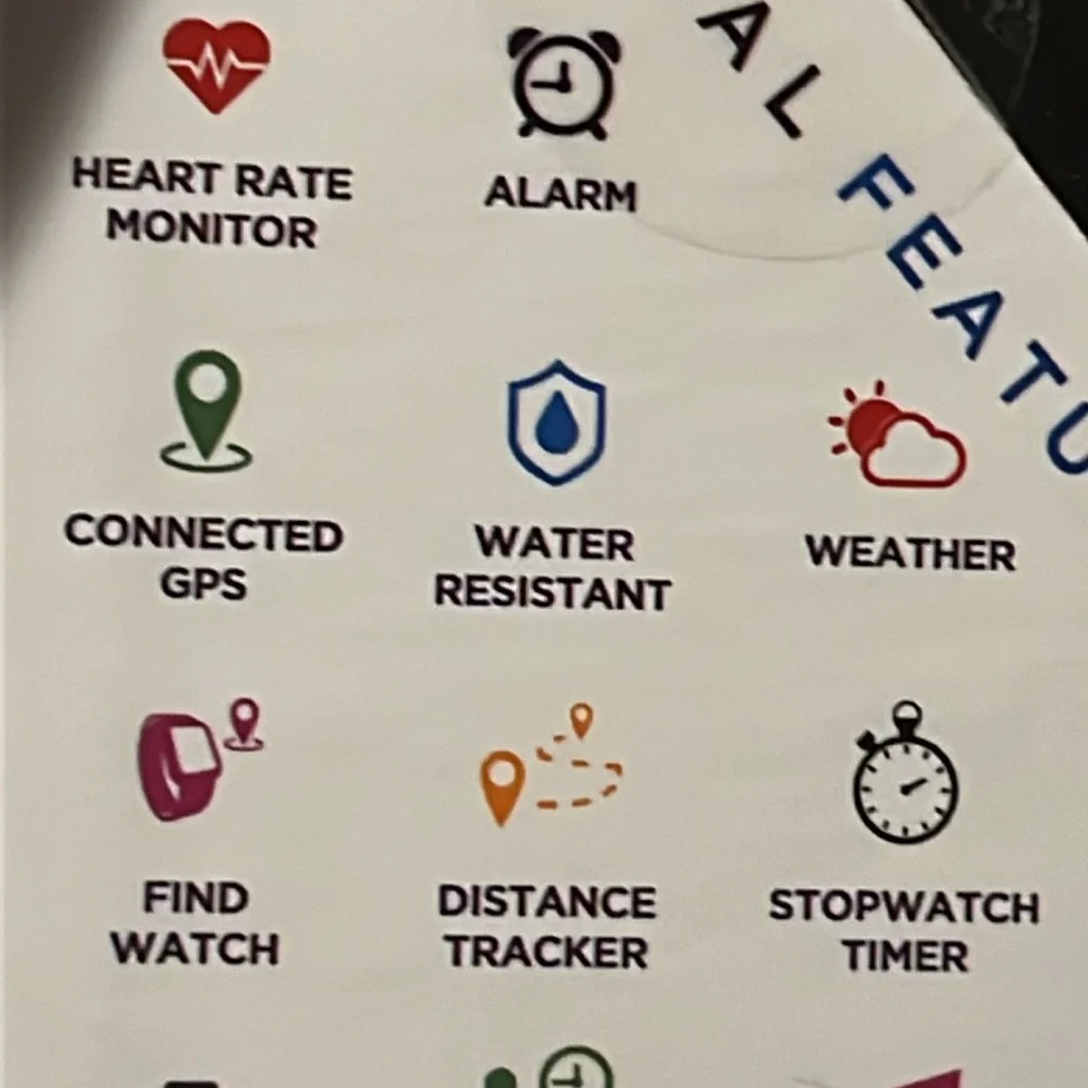 Q7+ Smartwatch - New! Still Sealed! Android and iOS compatible - Picture 9 of 11